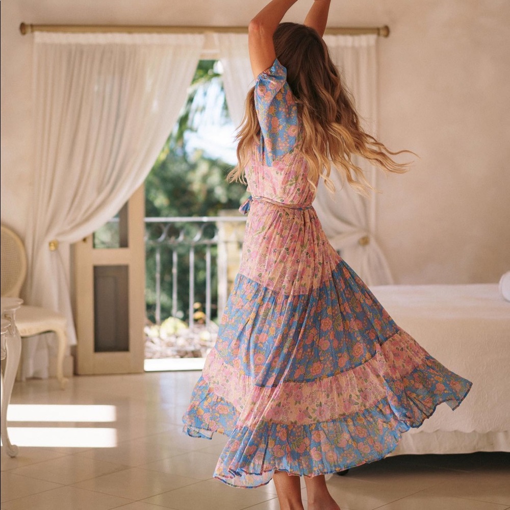 SWAP Spell and the Gypsy Juniper tiered gown dress